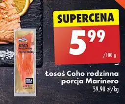 Biedronka Łosoś coho Marinero oferta