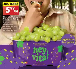 Biedronka Winogrono jasne bio oferta
