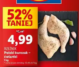 Lidl Ćwiartka z kurczaka Rzeźnik Codzienna Dostawa oferta
