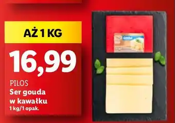 Lidl Ser gouda w kawałku Pilos oferta