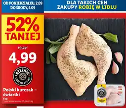 Lidl Ćwiartka tylna z kurczaka Rzeźnik Codzienna Dostawa oferta