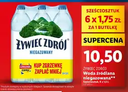 Lidl Woda niegazowana Żywiec Zdrój oferta