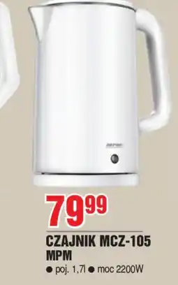 E.Leclerc Czajnik elektryczny mcz-105 biały Mpm Product oferta