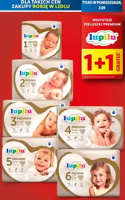 Lidl Pieluszki extra large 6 Lupilu Premium oferta