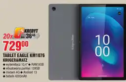 E.Leclerc Tablet km1076 Kruger & Matz oferta