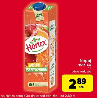 Globi Napój jabłko-brzoskwinia Hortex oferta
