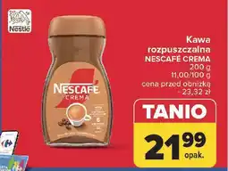 Carrefour Kawa Nescafe Crema oferta