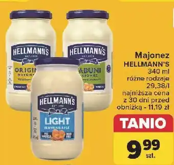 Carrefour Majonez light Hellmann's oferta