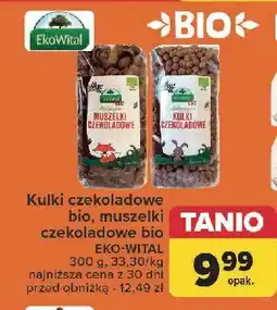 Carrefour Muszelki czekoladowe ekologiczne Ekowital oferta