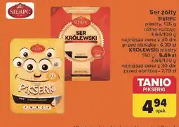 Carrefour Ser królewski plastry Sierpc oferta