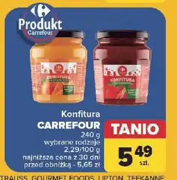 Carrefour Konfitura pomarańcza Carrefour oferta