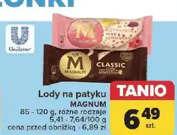 Carrefour Lód pink lemonade Algida Magnum oferta