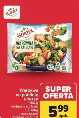 Carrefour Warzywa na patelnię classic Hortex oferta