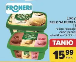 Carrefour Lody waniliowe z laską wanilii Zielona Budka oferta