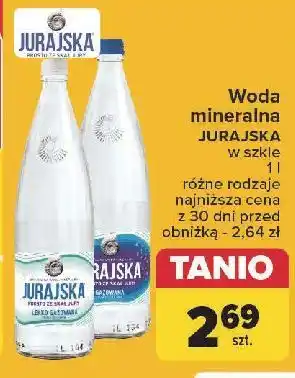 Carrefour Woda lekko gazowana Jurajska oferta