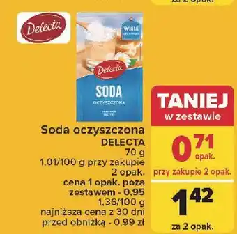 Carrefour Soda oczyszczona Delecta oferta