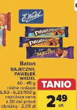 Carrefour Baton toffi E. Wedel Pawełek oferta