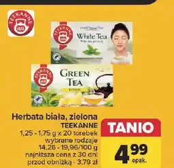 Carrefour Herbata white Teekanne World Special Teas oferta