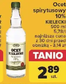 Carrefour Ocet spirytusowy 10% Społem Kielce oferta