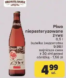 Carrefour Piwo Żywe oferta