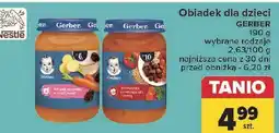 Carrefour Obiadek wołowina po staropolsku z kaszą Gerber oferta