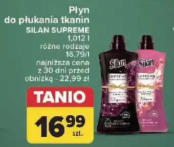 Carrefour Płyn do płukania elegance Silan Supreme oferta