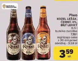 Carrefour Piwo Kozel Cerny oferta