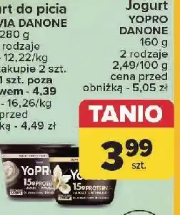 Carrefour Jogurt proteinowy straciatella Danone Yopro oferta