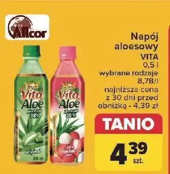 Carrefour Napój aloesowy Vita Aloe oferta