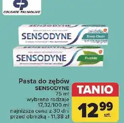 Carrefour Pasta do zębow Sensodyne Fluoride oferta