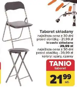 Carrefour Krzesło składane oferta
