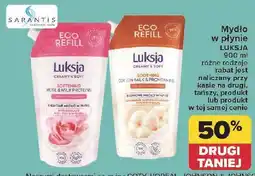 Carrefour Mydło softening rose & milk proteins Luksja Creamy Soft oferta