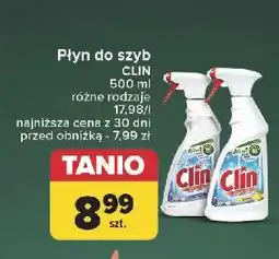 Carrefour Płyn do szyb anti-fog Clin Windows & Glass oferta