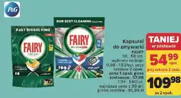 Carrefour Tabletki do zmywarek lemon Fairy All In 1 oferta