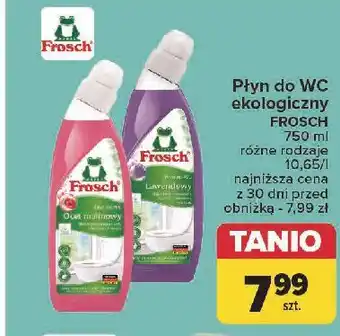 Carrefour Płyn do wc lawendowy Frosch oferta