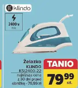 Carrefour Żelazko ksi2400-22 Klindo oferta