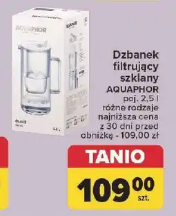 Carrefour Dzbanek filtrujący do wody 2.5 l Aquaphor oferta