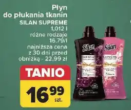 Carrefour Płyn do płukania blossom Silan Supreme oferta