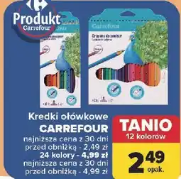 Carrefour Kredki ołowkowe Carrefour oferta