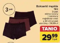 Carrefour Bokserki męskie Tex oferta