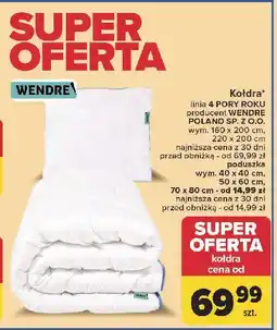 Carrefour Poduszka cztery pory roku 50 x 60 cm Wendre oferta