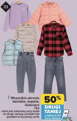 Carrefour T-shirt damski długi rękaw rozm. s-xxl Tex oferta