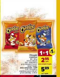 Carrefour Market Chrupki ketchup Cheetos oferta