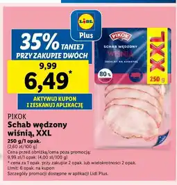 Lidl Schab wiśniowy wieprzowy Pikok oferta