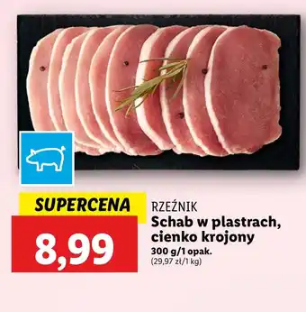 Lidl Schab w plastrach Rzeźnik oferta