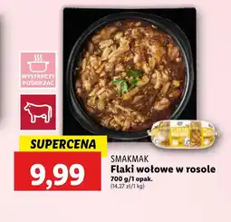 Lidl Flaki wołowe Smakmak oferta