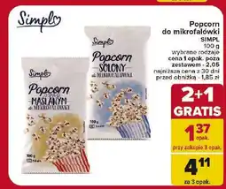 Carrefour Market Popcorn solony Simpl oferta