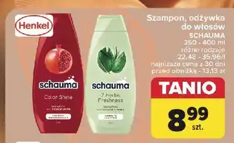 Carrefour Odżywka do włosów ziołowa Schauma 7 Herbs oferta