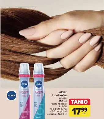 Carrefour Lakier do włosów Nivea Diamond Gloss Care oferta