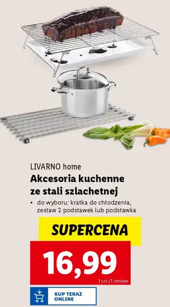 Lidl LIVARNO home Akcesoria kuchenne ze stali szlachetnej oferta